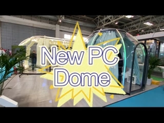 Bingkai Aluminium Tenda Gelembung Luar Gelembung Perlawanan UV Tenda Berkemah