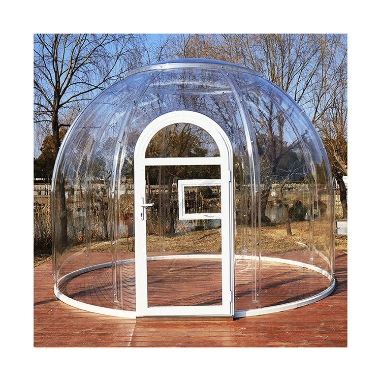 ISO Igloo Bubble Tent Tebal 5mm Clear Dome House Untuk Tempat Olahraga