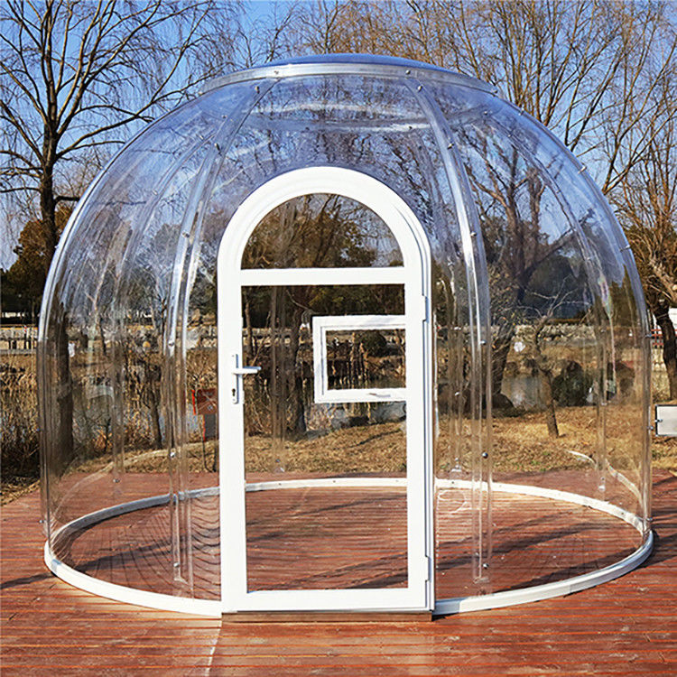 ISO Igloo Bubble Tent Tebal 5mm Clear Dome House Untuk Tempat Olahraga