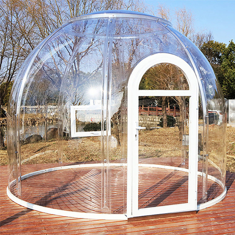 ISO Igloo Bubble Tent Tebal 5mm Clear Dome House Untuk Tempat Olahraga