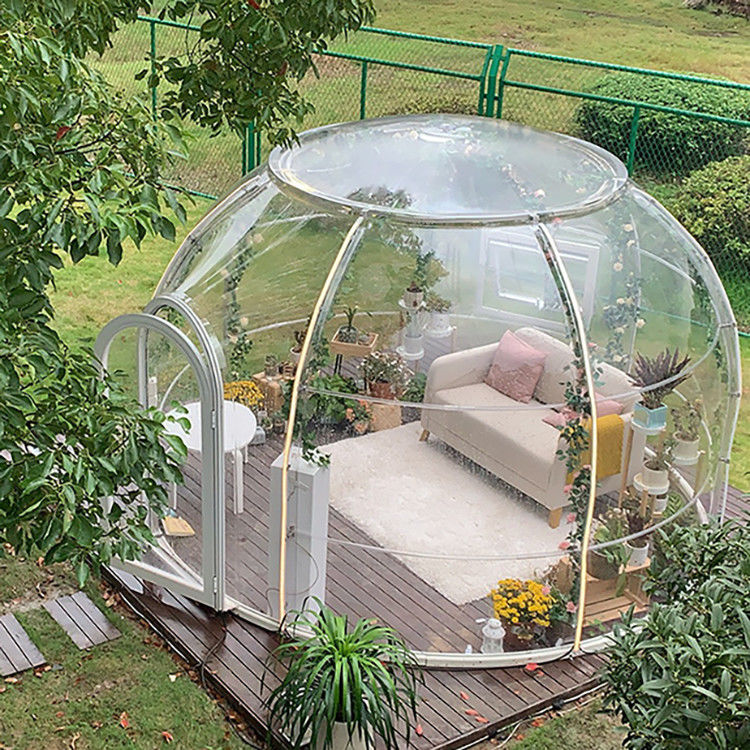 ISO Igloo Bubble Tent Tebal 5mm Clear Dome House Untuk Tempat Olahraga