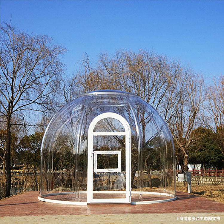 ISO Igloo Bubble Tent Tebal 5mm Clear Dome House Untuk Tempat Olahraga
