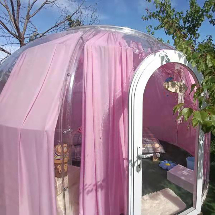Tenda Igloo Taman Kontemporer 5mm Tenda Kubah Rumah Kaca Untuk Tempat Olahraga