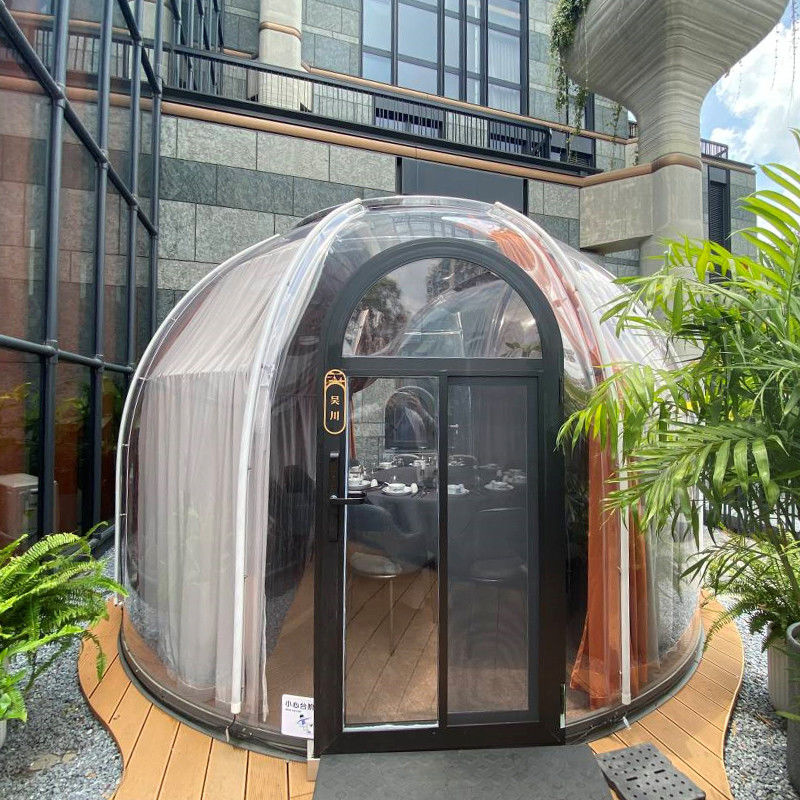 Transparent Clear PC Round Igloo Bubble Tent Untuk Camping Dan Acara Luar Ruangan