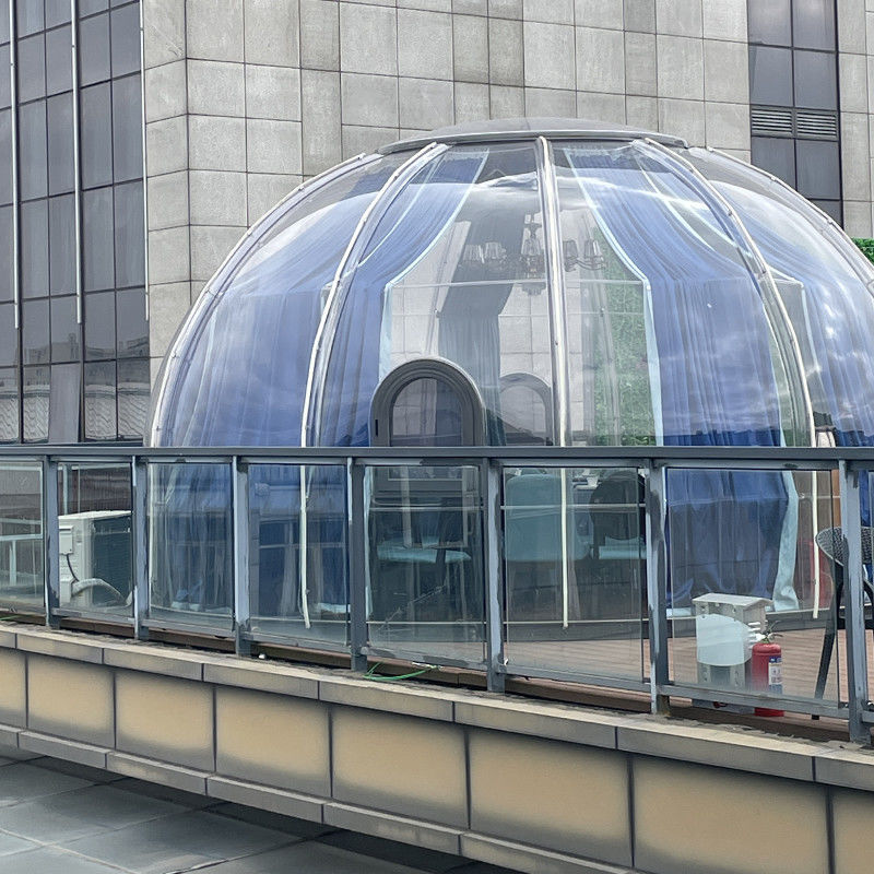 PC Dome House Glamping Bubble Tent Untuk Camping Luar Ruang Dan Pesta Backyard